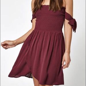 Kendall & Kylie Off Shoulder Dress
